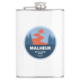 Malheur-Vilden och floden Oregon Fickplunta