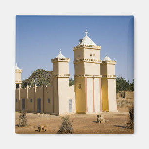 Mali, Bamako. Moské, Bamako-Djenne-vägen Magnet