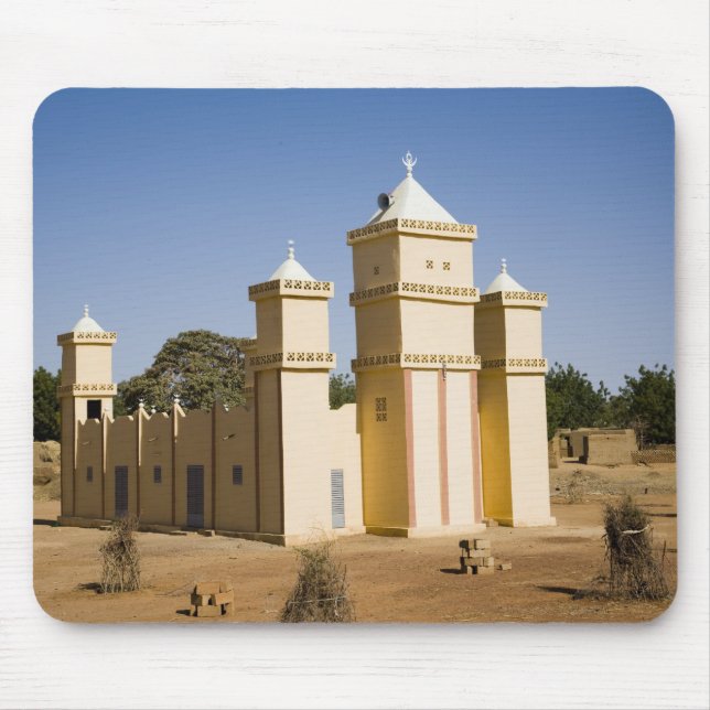 Mali, Bamako. Moské, Bamako-Djenne-vägen Musmatta (Framsidan)