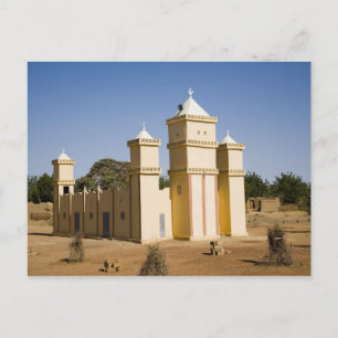 Mali, Bamako. Moské, Bamako-Djenne-vägen Vykort
