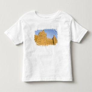 Mali, Djenne. Stora moskén T Shirt
