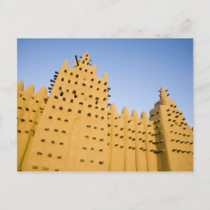 Mali, Djenne. Stora moskén Vykort
