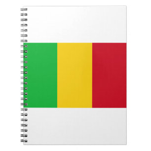 Mali Flagga Anteckningsbok
