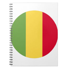 Mali Flagga Anteckningsbok