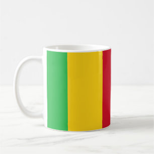 Mali Flagga Ceramic Mugg