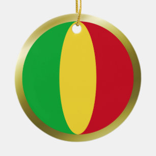 Mali Flagga Ornament