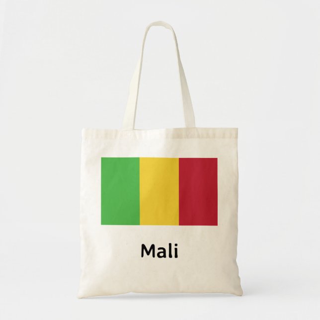 Mali Flagga Tygkasse (Framsidan)