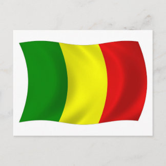 Mali Flagga vykort