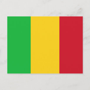 Mali Flagga vykort