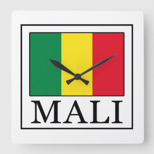 Mali Fyrkantig Klocka
