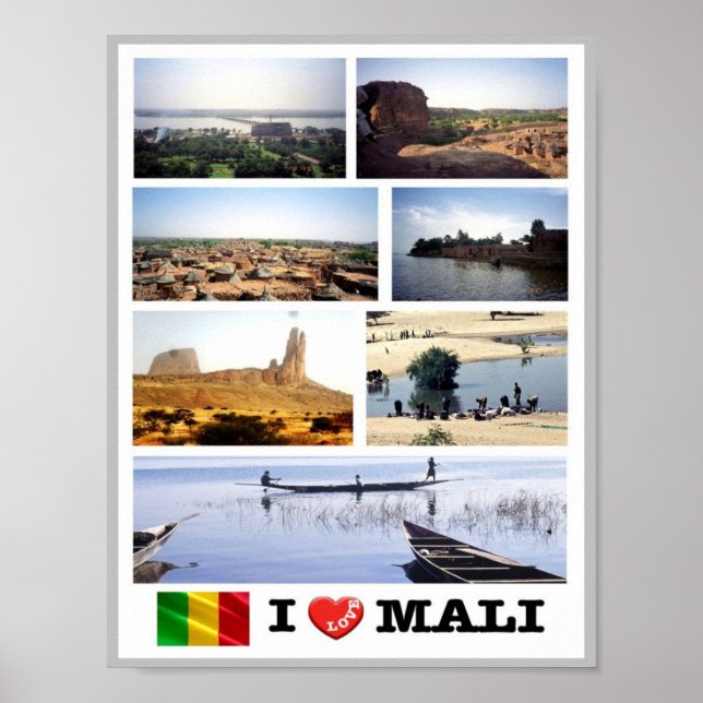 Mali - I Kärlek - Poster (Framsidan)