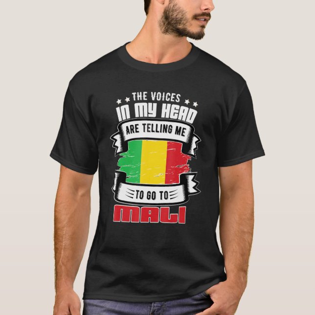 Mali i mitt huvud t shirt (Framsida)