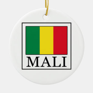 Mali Julgransprydnad Keramik