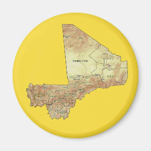 Mali kartamagnet magnet