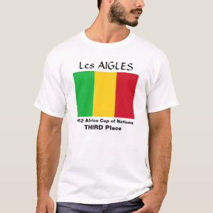 Mali medborgarefotbollslag tee shirt