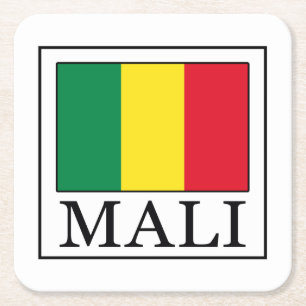 Mali Underlägg Papper Kvadrat