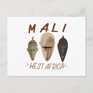 Mali Wesr afrika Vykort