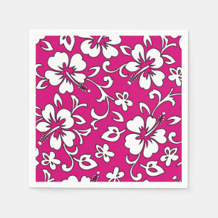 Malia Hibiscus Hawaiian Blommigt Pappersservett