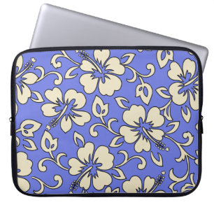 Malia Hibiscus Hawaiian Neoprene Wetdräe Laptop Fodral