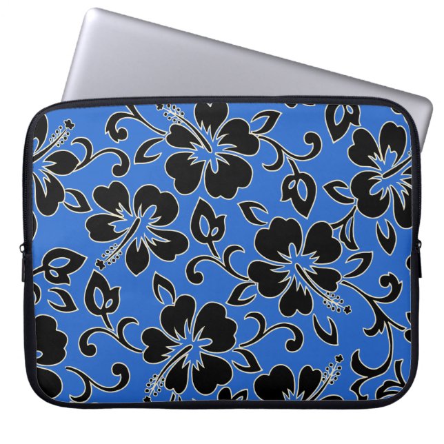 Malia Hibiscus Hawaiian Neoprene Wetdräe Laptop Fodral (Framsidan)