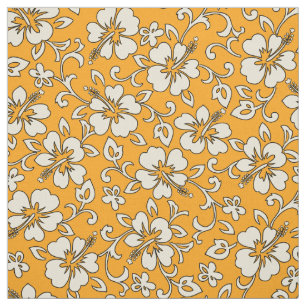 Malia Hibiscus Hawaiian Pareau Skriv ut Tyg