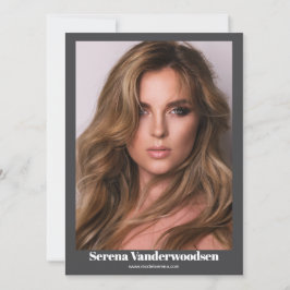 Malibu 5-modellkombinationskort | Dubbla sida vid  Inbjudningar