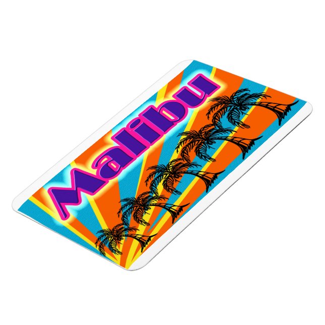 Malibu 5 Palmträd Magnet (Vänstra Sidan)