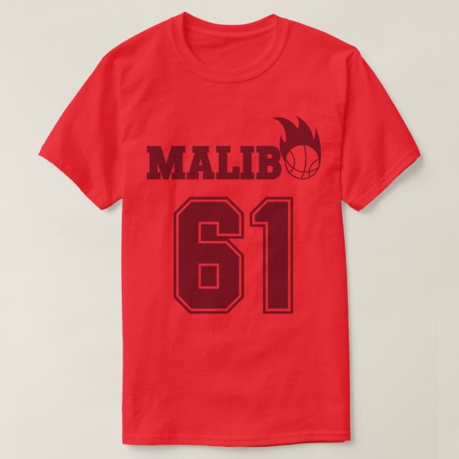 Malibu 61 Ken Jersey T Shirt (Design framsida)