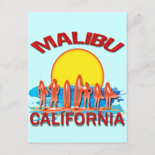 MALIBU BEACH CALIFORNIA VYKORT