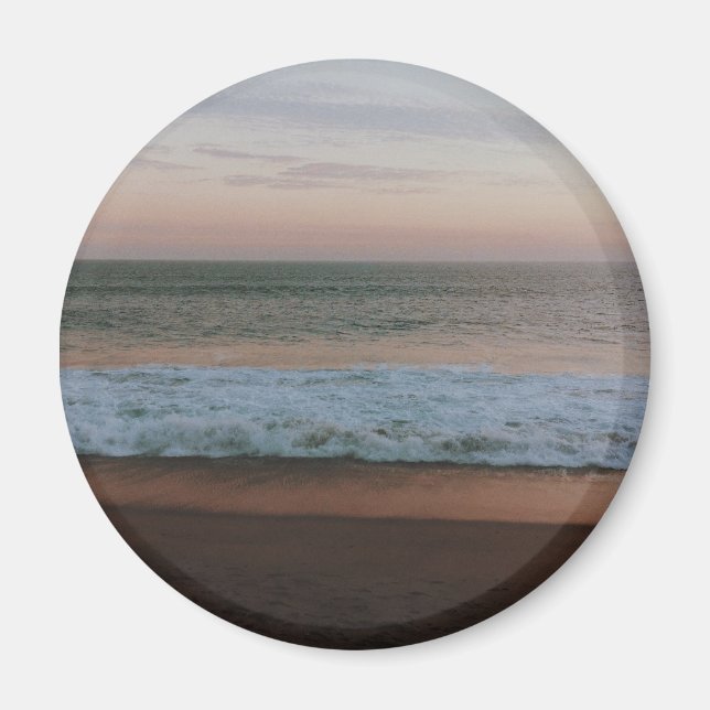 Malibu Beach CrashVågar Magnet (Framsidan)