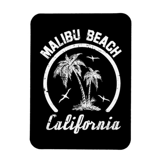 Malibu Beach Magnet (Vertikal)