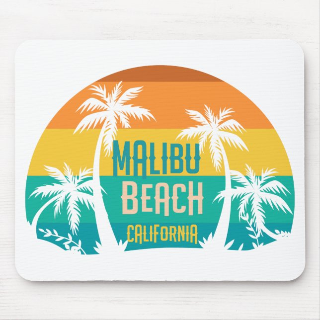 Malibu Beach Retro Musmatta (Framsidan)