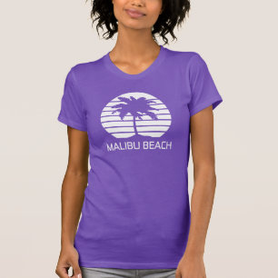 Malibu Beach Retro T-shirt