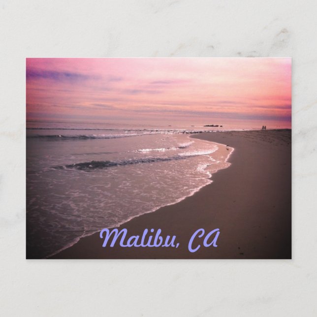 Malibu Beach Vykort (Framsida)