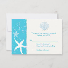 Malibu Blue Sea Snäcka Starfish Beach Wedding OSA