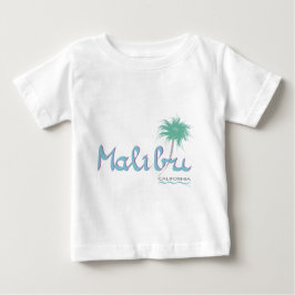Malibu, CA Cute Baby T-shirt