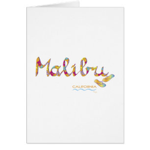 Malibu, CA Hälsningskort