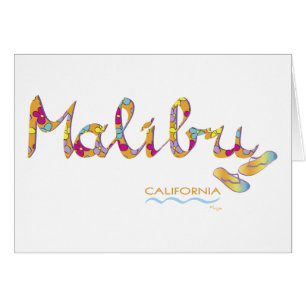 Malibu, CA Hälsningskort