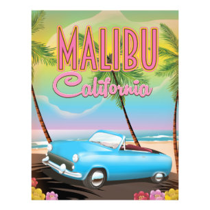 Malibu California Fototryck