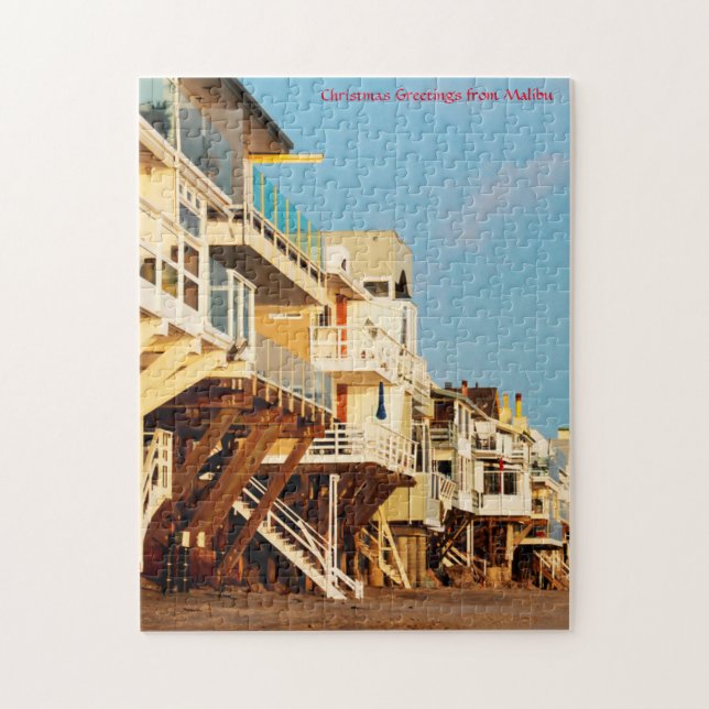 Malibu California. Jigszle Puzzle Pussel (Vertikal)