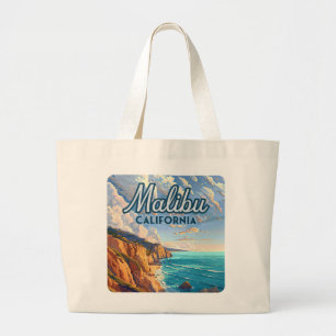 Malibu California Los Angeles El Matador Beach Jumbo Tygkasse