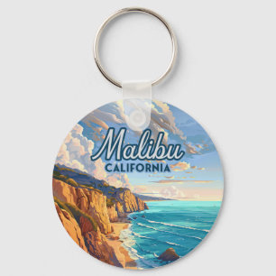 Malibu California Los Angeles El Matador Beach Nyckelring