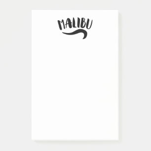 Malibu California Post-it Block