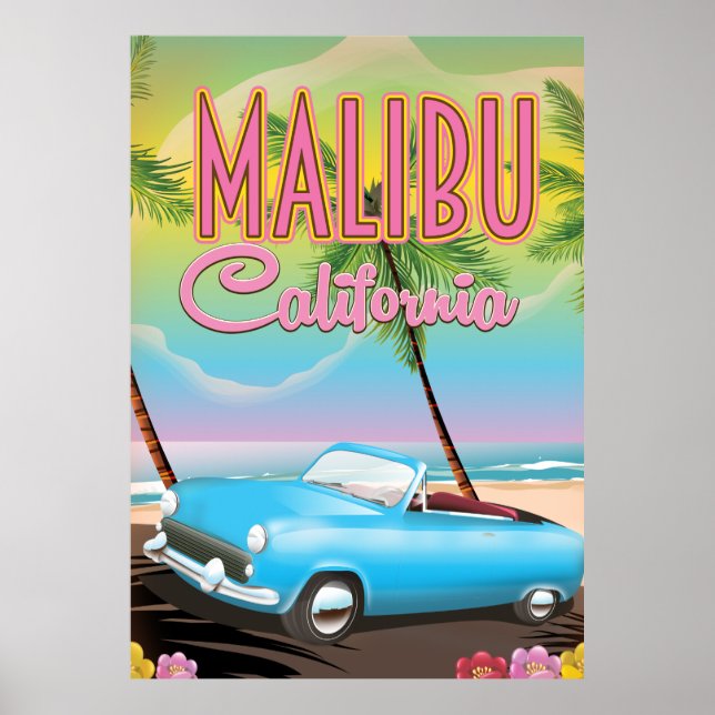 Malibu California Poster (Framsidan)