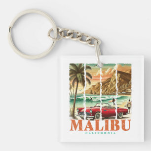 Malibu California - Sports Car Scenia Coastal View