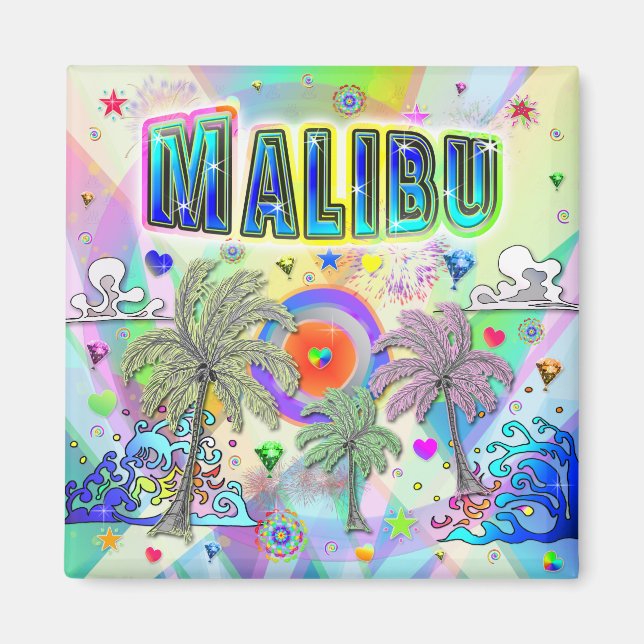 Malibu Deep Dream Magnet (Framsidan)