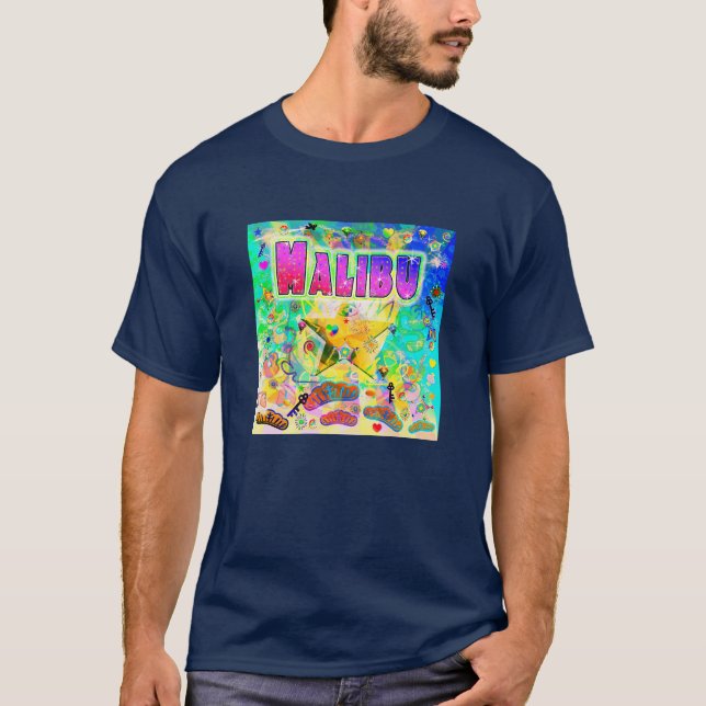 Malibu Epoch Hour T-Shirt (Framsida)