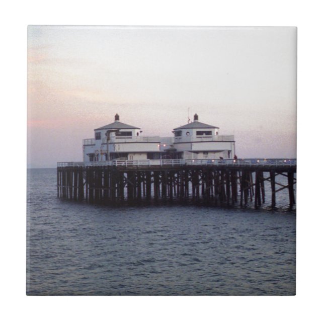 Malibu Fishing Pier Kakelplatta (Framsidan)