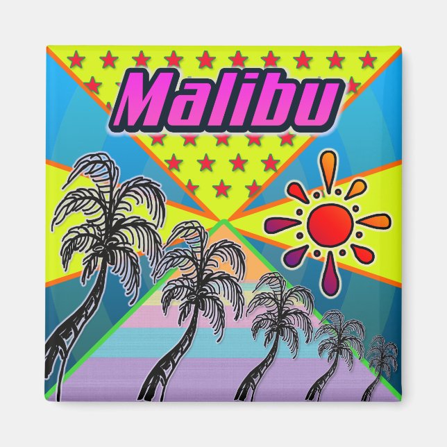 Malibu Freedom Magnet (Framsidan)