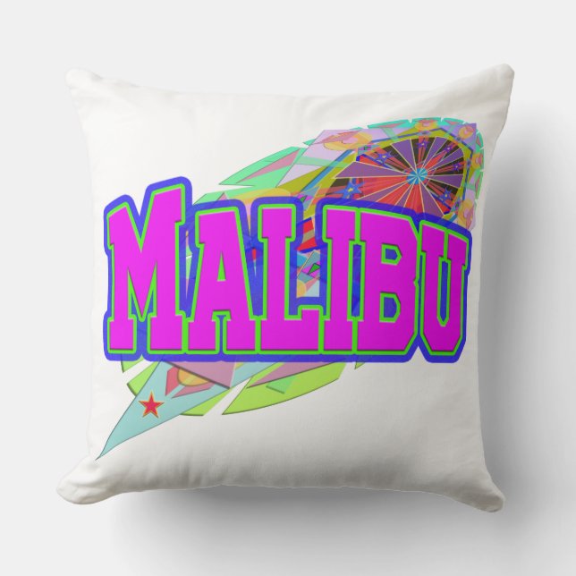 Malibu Future Pillow Kudde (Framsida)